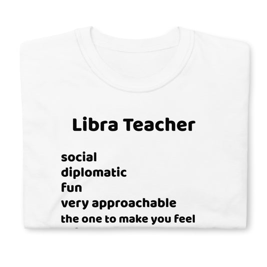 Libra Teacher Short-Sleeve Unisex T-Shirt
