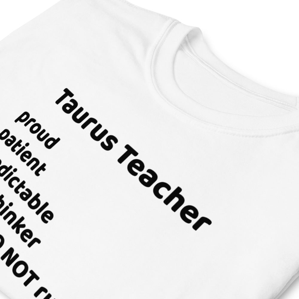 Taurus Teacher Short-Sleeve Unisex T-Shirt