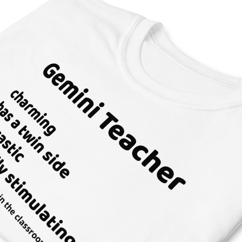 Gemini Teacher Short-Sleeve Unisex T-Shirt